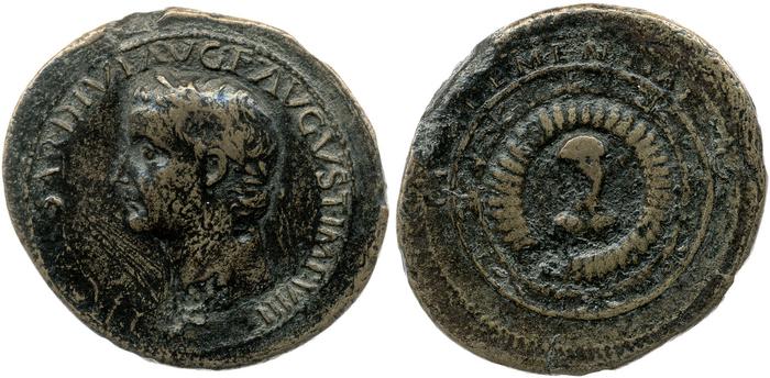 RIC I (second edition) Tiberius 38, реверс, bm