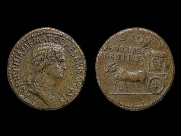 RIC I (second edition) Gaius/Caligula 55, реверс, bm