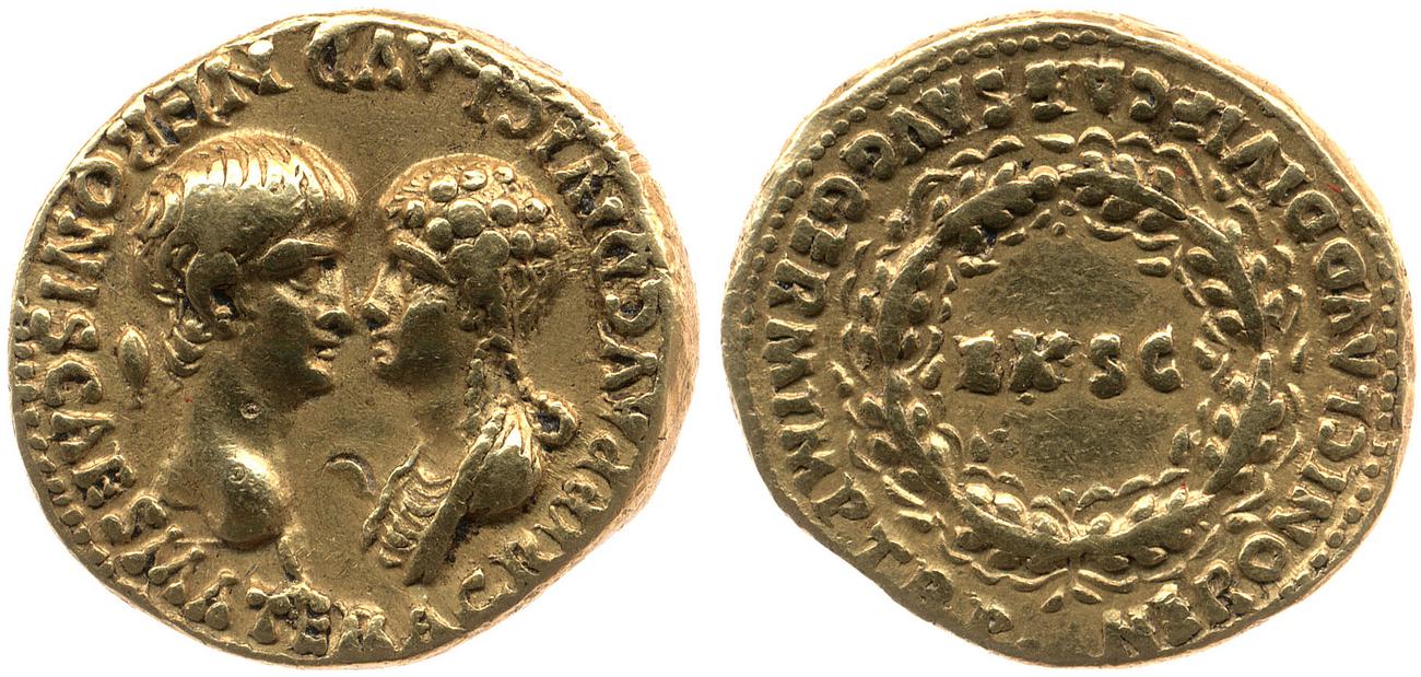 аверс RIC I (second edition) Nero 3