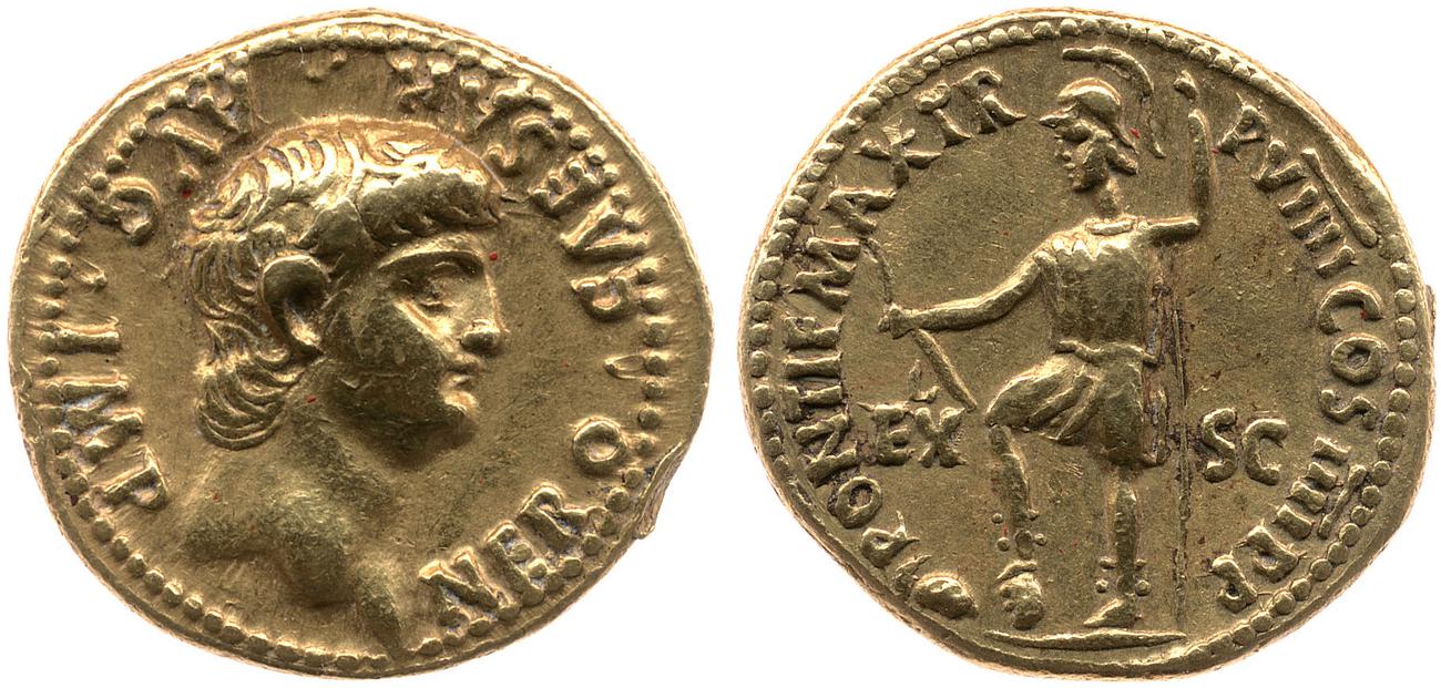 аверс RIC I (second edition) Nero 36