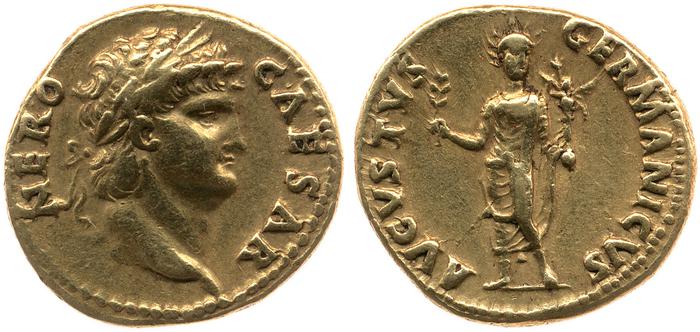 RIC I (second edition) Nero 46, реверс, bm