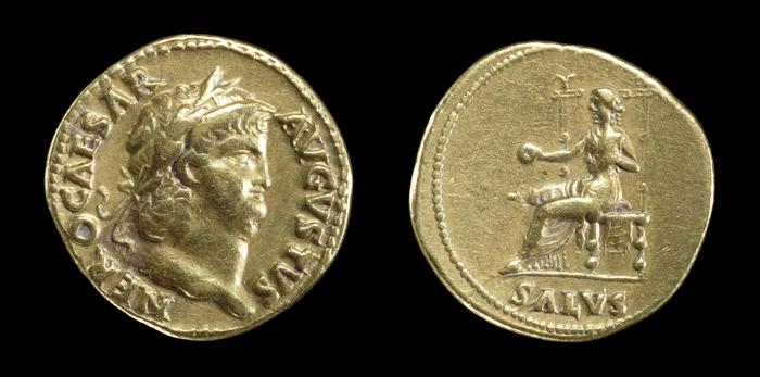 RIC I (second edition) Nero 59, реверс, bm