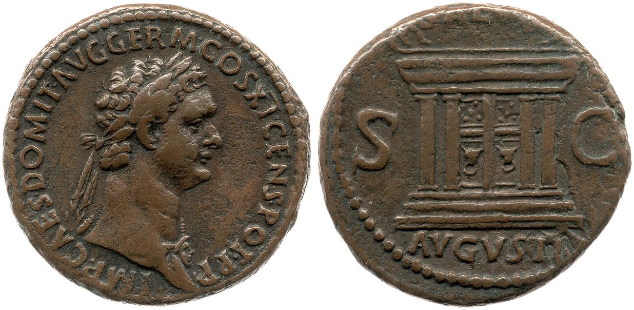 RIC II, Part 1 (second edition) Domitian 385, аверс, bm