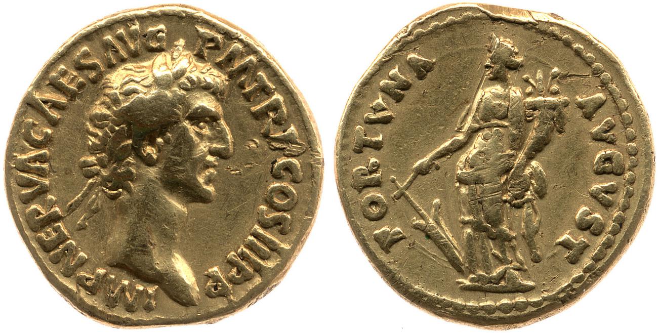 RIC II Nerva 16, аверс, bm