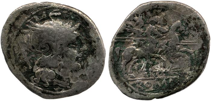 RRC 119/2, reverse, bm