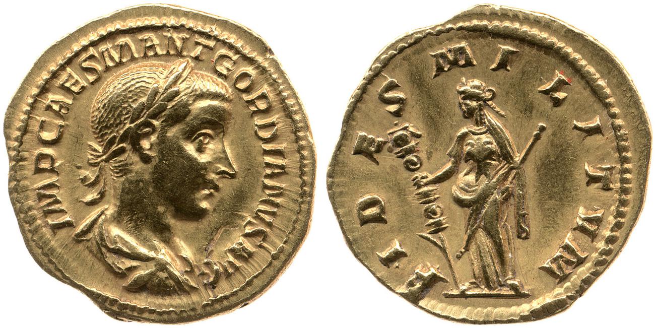 аверс RIC IV Gordian III 7