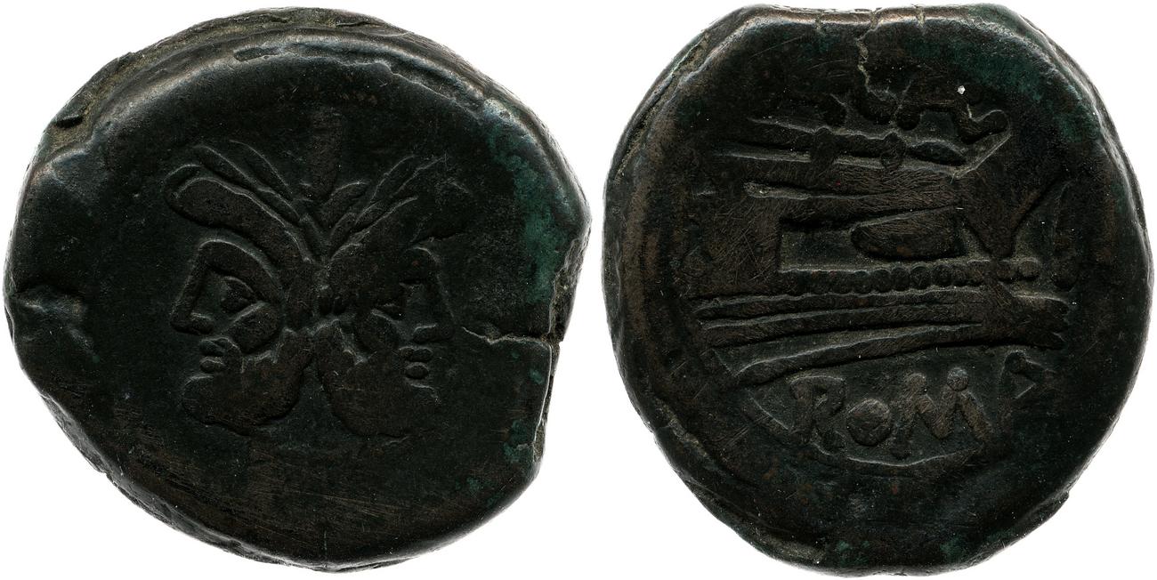 RRC 174/1, аверс, bm