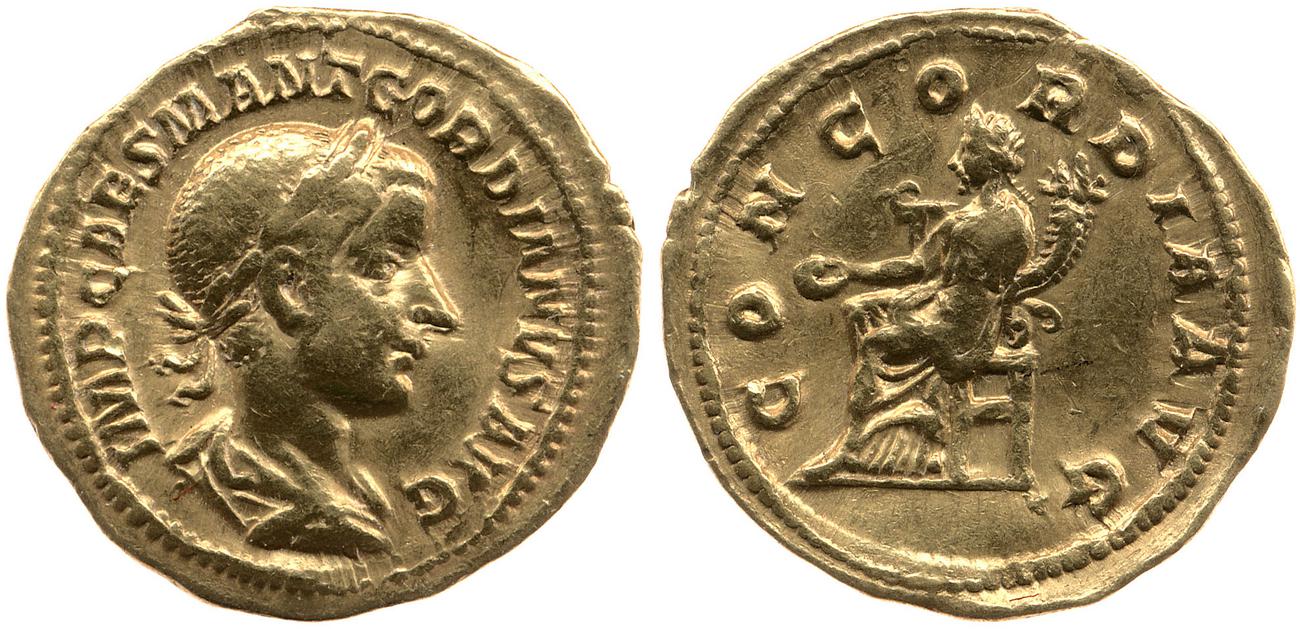 аверс RIC IV Gordian III 41