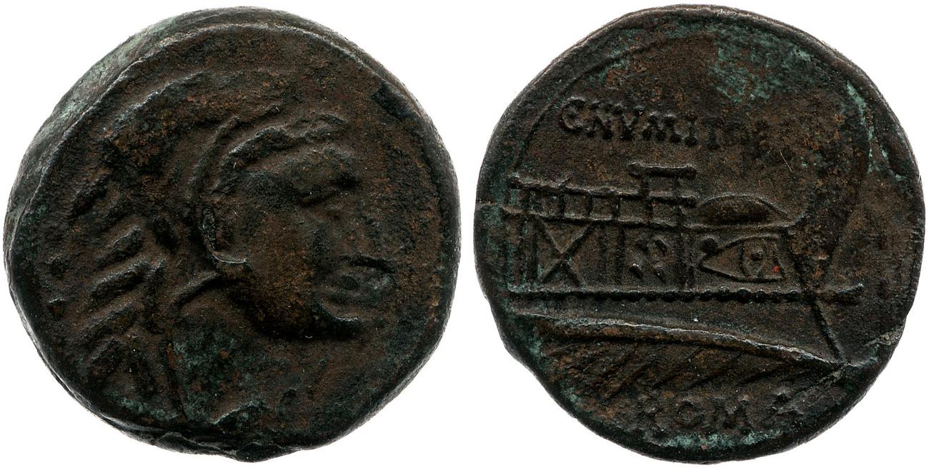 RRC 246/4a, аверс, bm