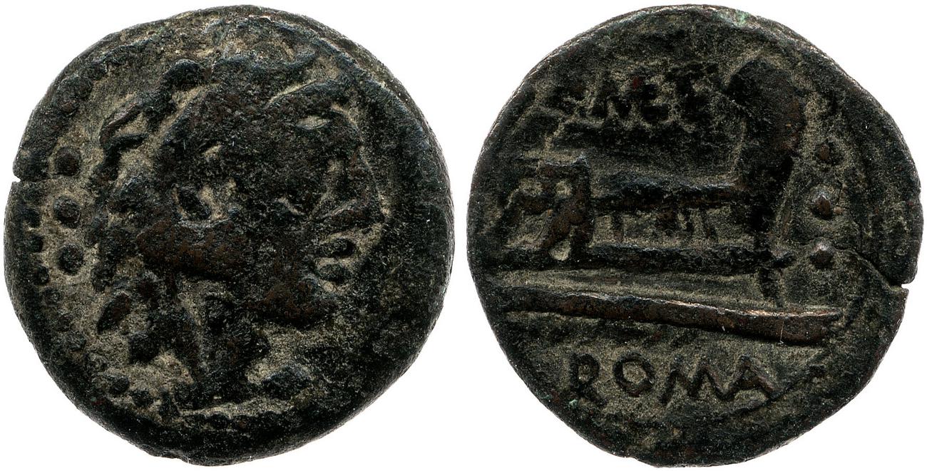 RRC 256/4a, аверс, bm