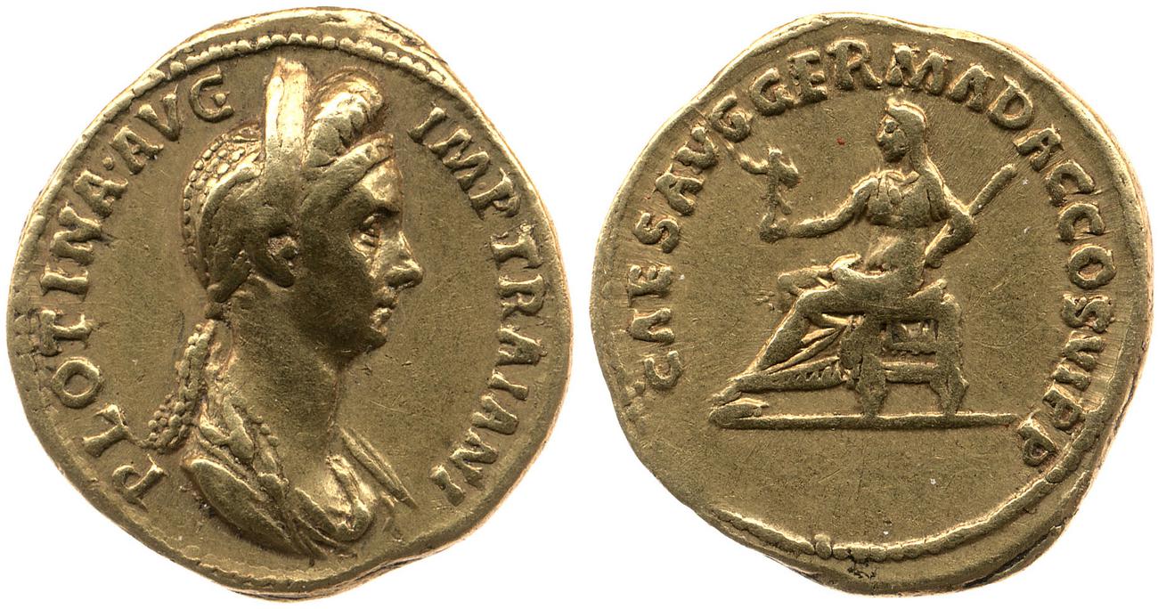 RIC II Trajan 730, аверс, bm