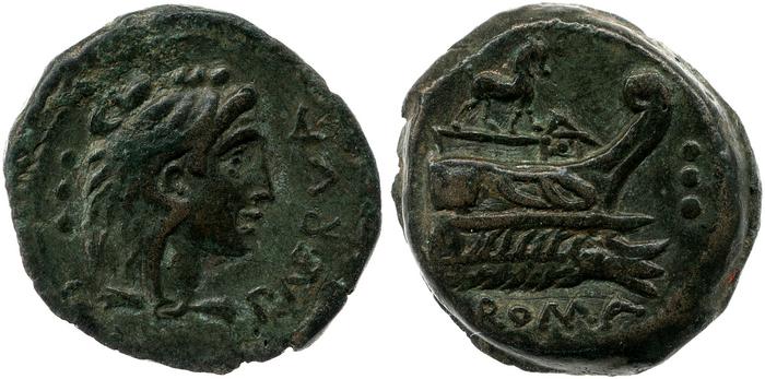 RRC 292/4a, реверс, bm
