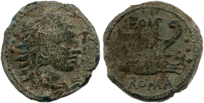 RRC 334/5, реверс, bm