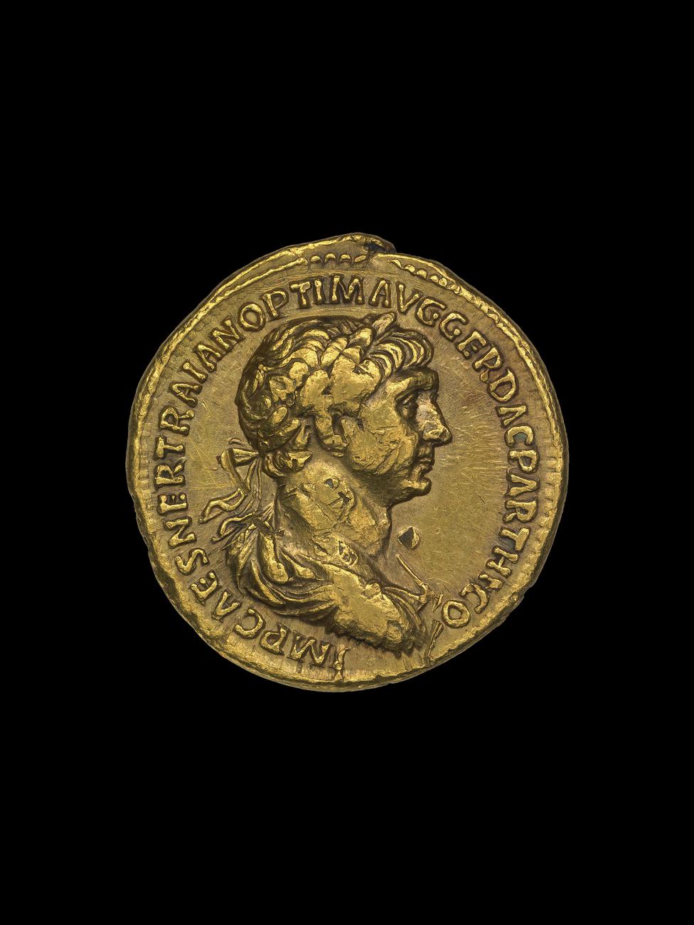 RIC II Trajan 324, аверс, bm