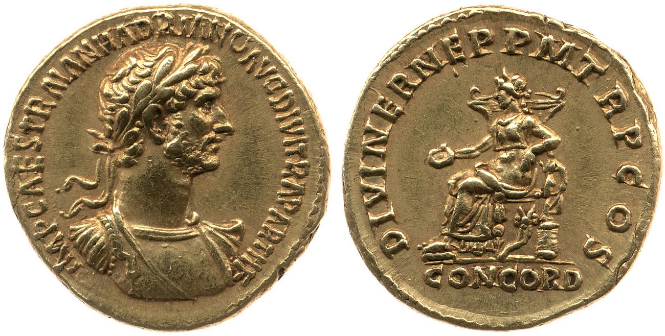 аверс RIC II, Part 3 (second edition) Hadrian 41