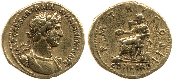 RIC II, Part 3 (second edition) Hadrian 106, реверс, bm