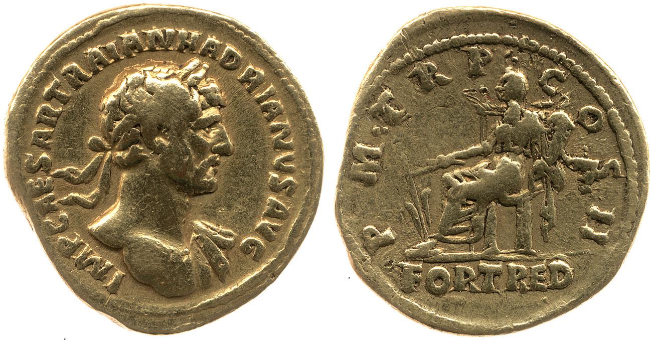 аверс RIC II, Part 3 (second edition) Hadrian 111