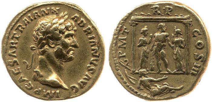 реверс RIC II, Part 3 (second edition) Hadrian 575