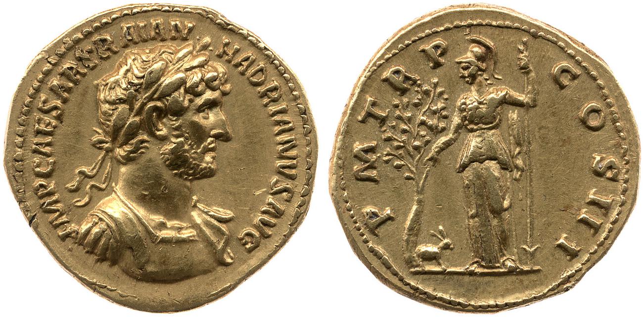 аверс RIC II, Part 3 (second edition) Hadrian 583