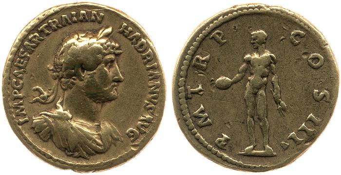 реверс RIC II, Part 3 (second edition) Hadrian 201