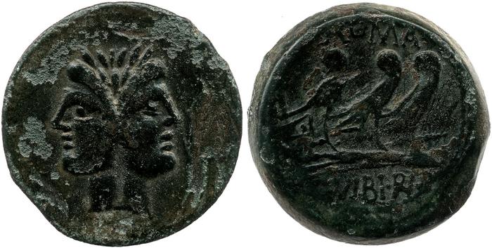 RRC 342/7f, реверс, bm