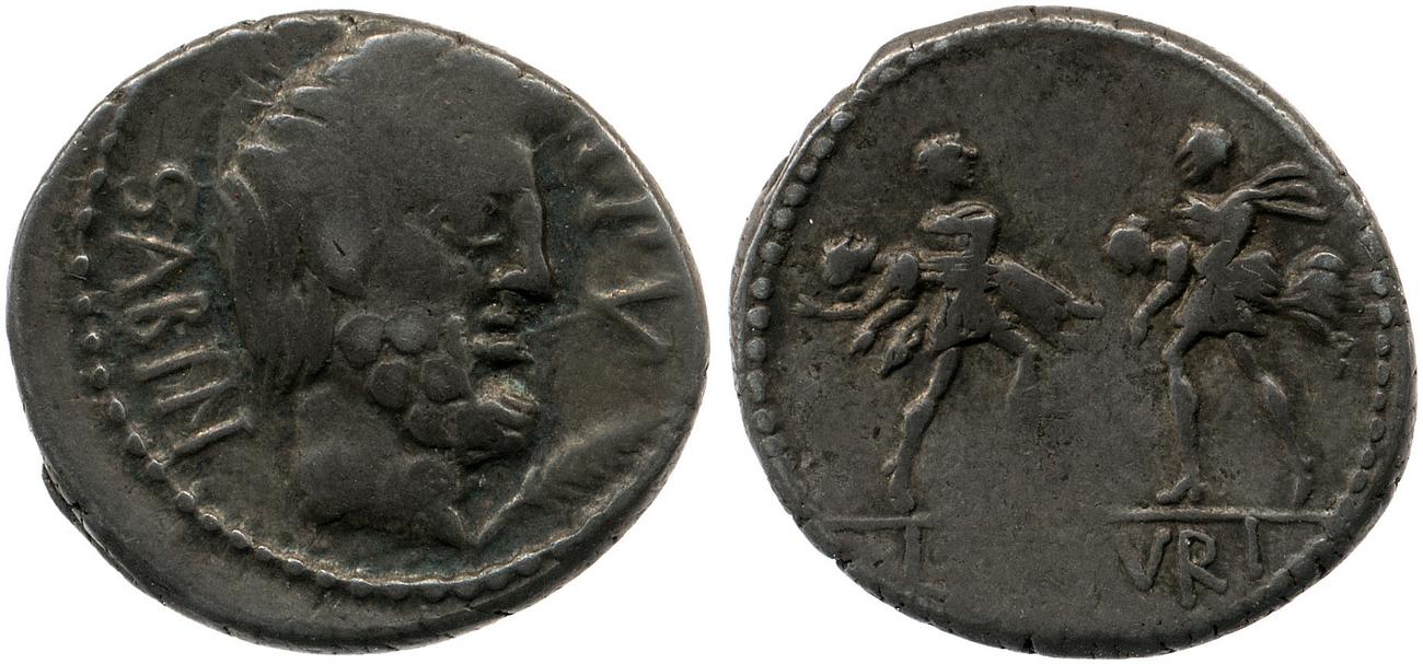 RRC 344/1c, аверс, bm