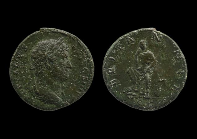 реверс RIC II, Part 3 (second edition) Hadrian 1632