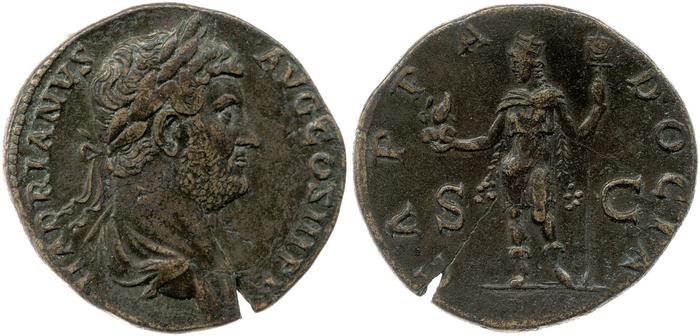 реверс RIC II, Part 3 (second edition) Hadrian 1636