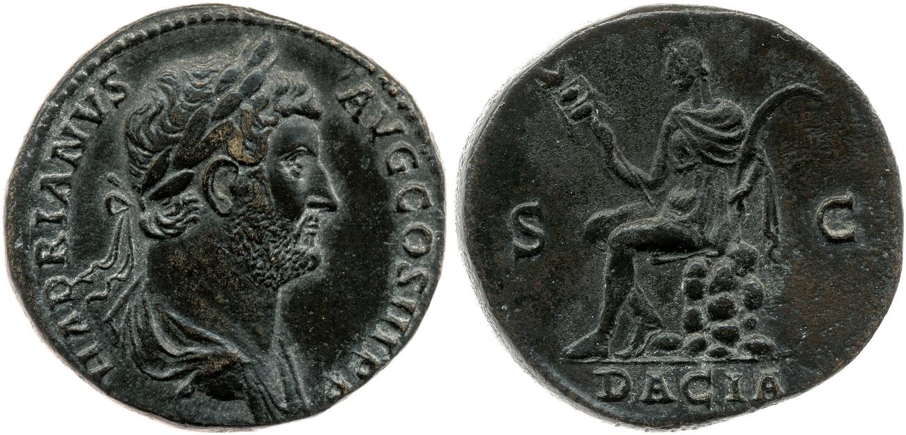 RIC II, Part 3 (second edition) Hadrian 1650, аверс, bm