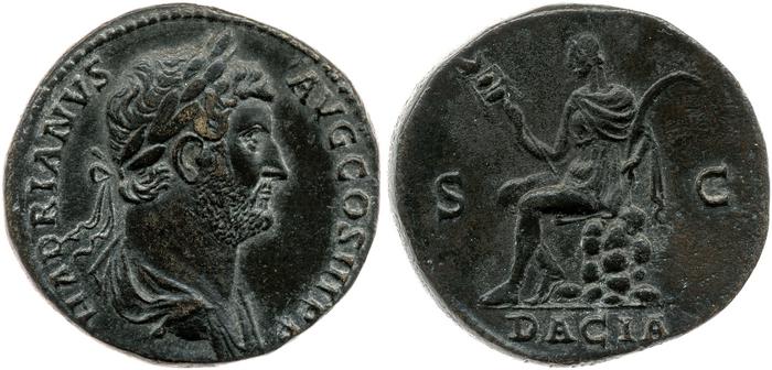 RIC II, Part 3 (second edition) Hadrian 1650, реверс, bm