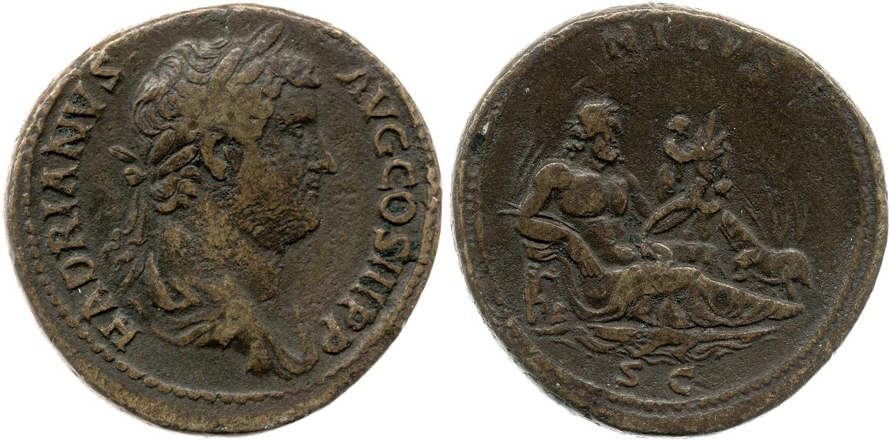 RIC II, Part 3 (second edition) Hadrian 1704, аверс, bm