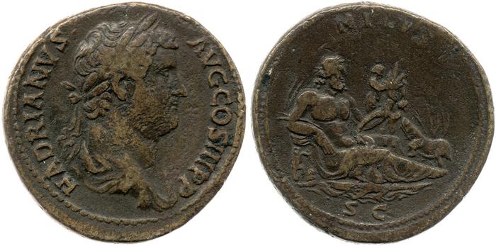 RIC II, Part 3 (second edition) Hadrian 1704, реверс, bm