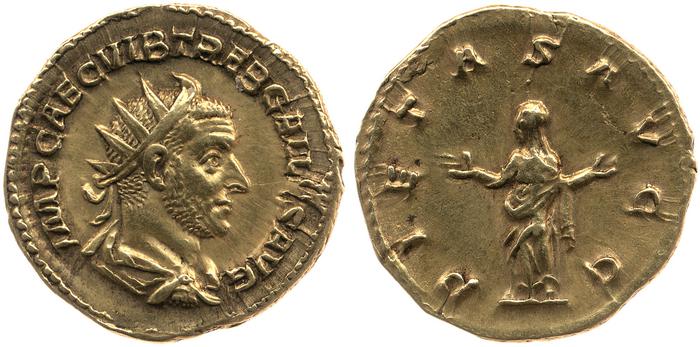 реверс RIC IV Trebonianus Gallus 12