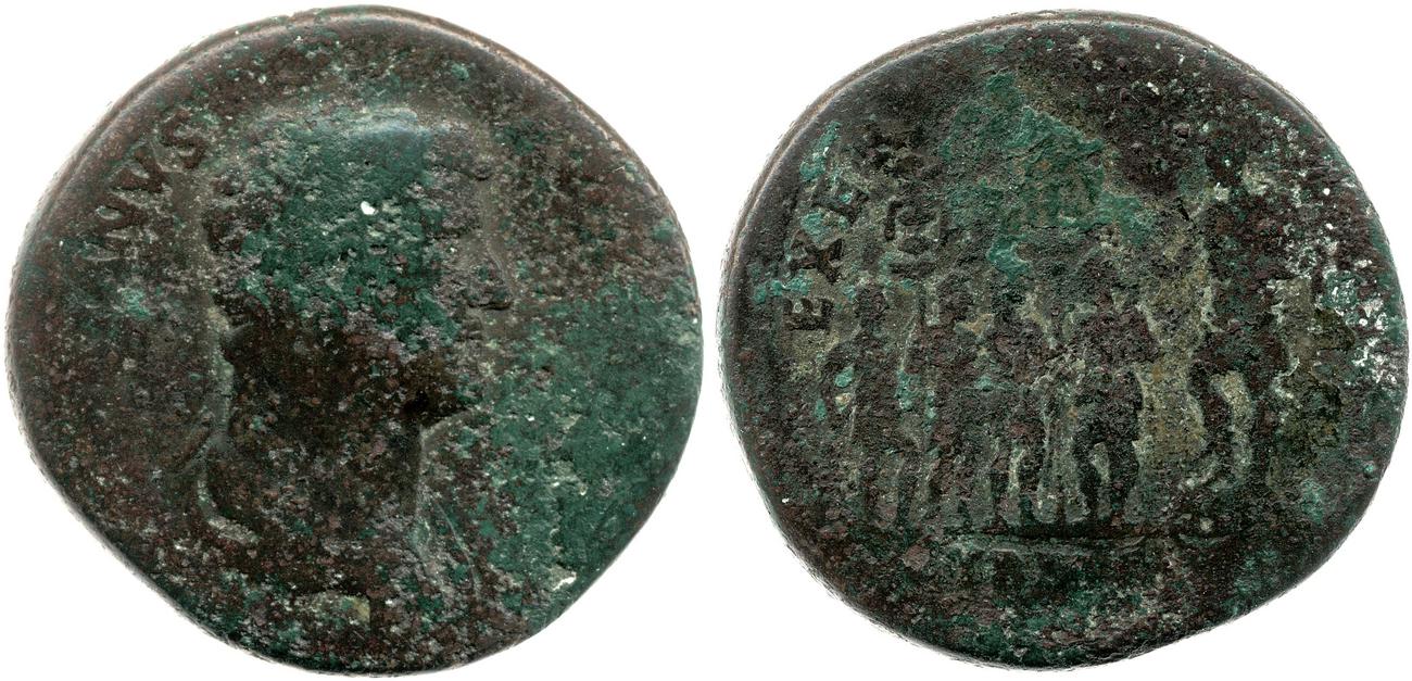 аверс RIC II, Part 3 (second edition) Hadrian 1963