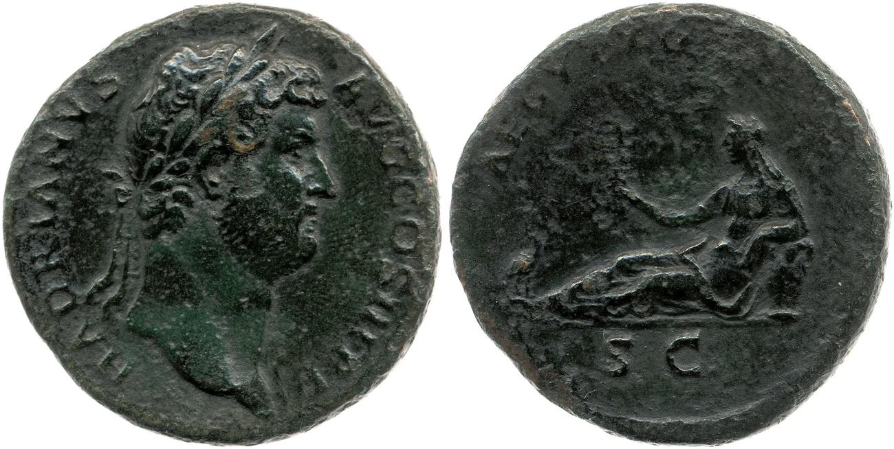 аверс RIC II, Part 3 (second edition) Hadrian 1592