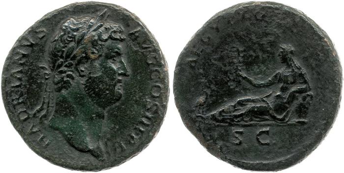 реверс RIC II, Part 3 (second edition) Hadrian 1592