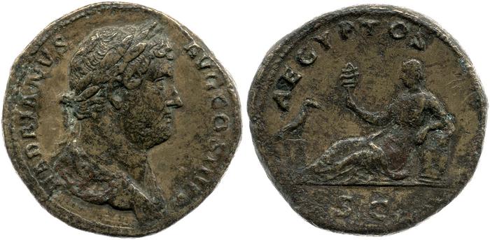 RIC II, Part 3 (second edition) Hadrian 1594, реверс, bm
