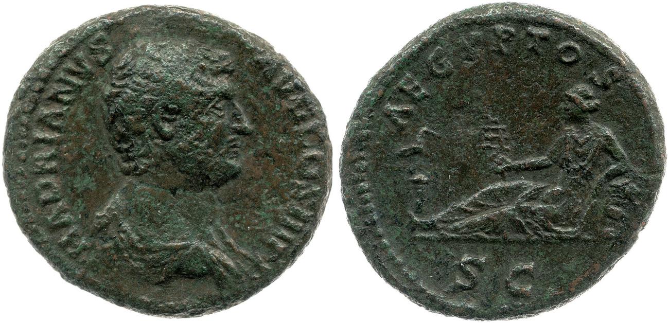 аверс RIC II, Part 3 (second edition) Hadrian 1604