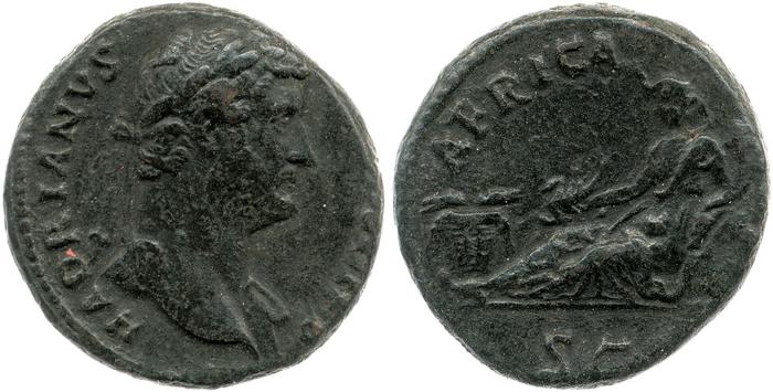 реверс RIC II, Part 3 (second edition) Hadrian 1613