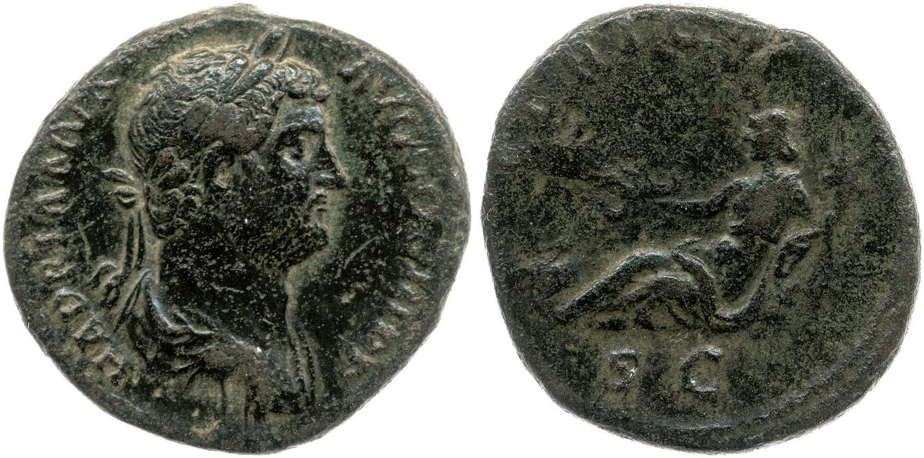 аверс RIC II, Part 3 (second edition) Hadrian 1615