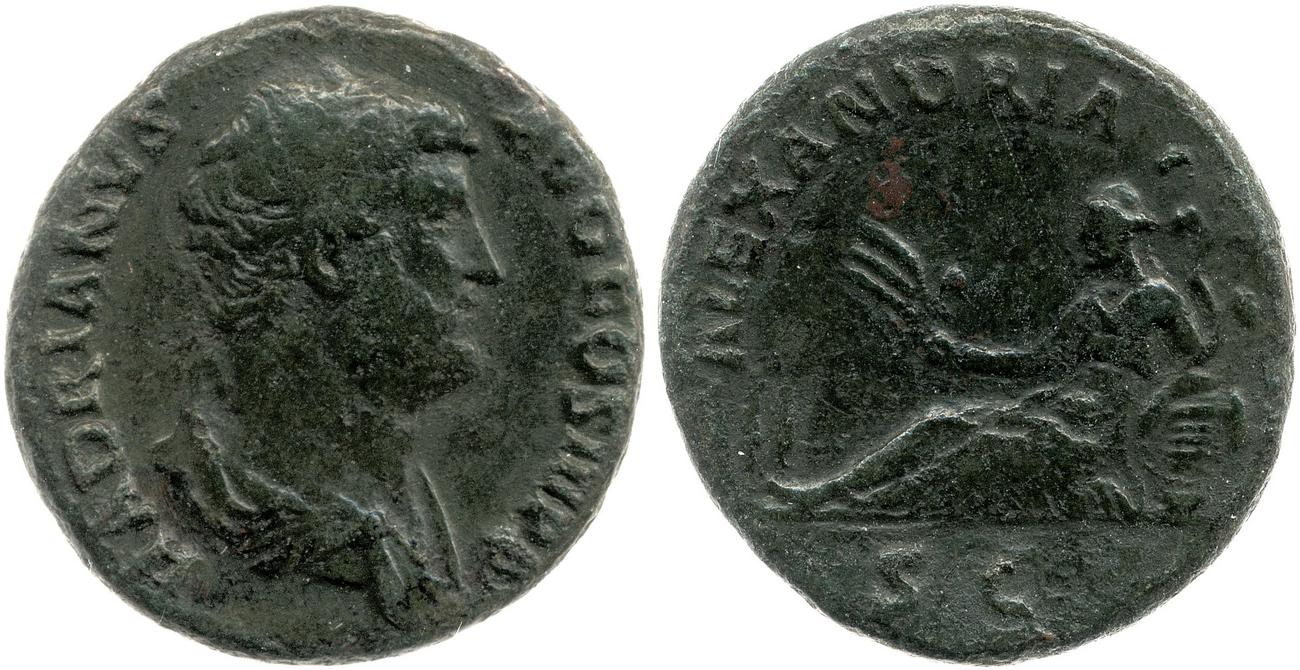 RIC II, Part 3 (second edition) Hadrian 1629, аверс, bm