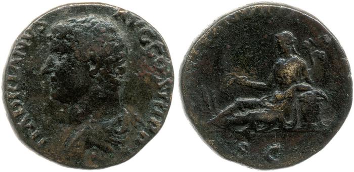 реверс RIC II, Part 3 (second edition) Hadrian 1630