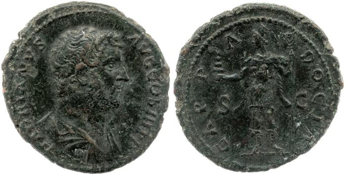 реверс RIC II, Part 3 (second edition) Hadrian 1645