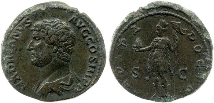 реверс RIC II, Part 3 (second edition) Hadrian 1646
