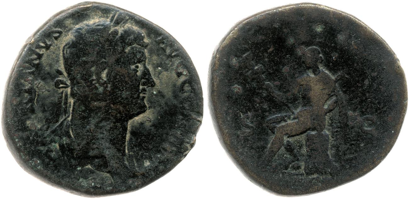 RIC II, Part 3 (second edition) Hadrian 1650, аверс, bm