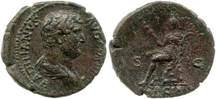 реверс RIC II, Part 3 (second edition) Hadrian 1659