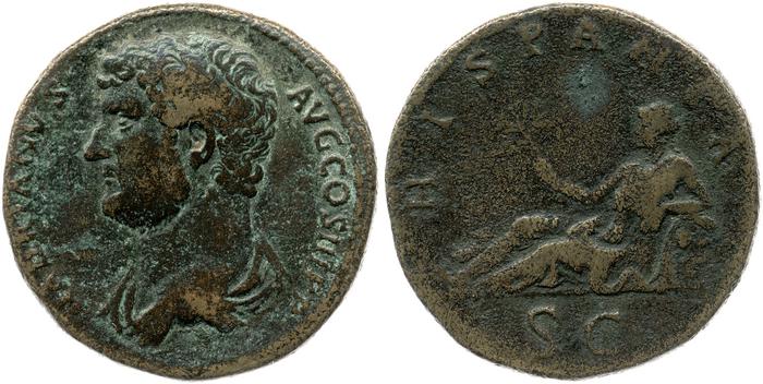 реверс RIC II, Part 3 (second edition) Hadrian 1666