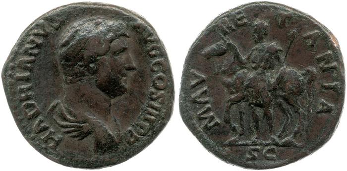 реверс RIC II, Part 3 (second edition) Hadrian 1683