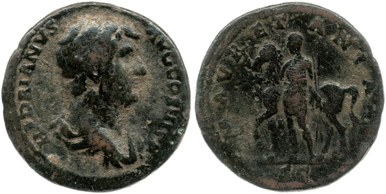RIC II, Part 3 (second edition) Hadrian 1683, аверс, bm