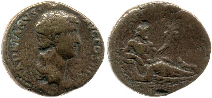 RIC II, Part 3 (second edition) Hadrian 1703, реверс, bm